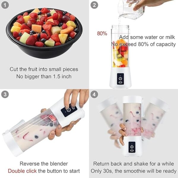 Mini Mixer Grinder with Power bank System - Image 6