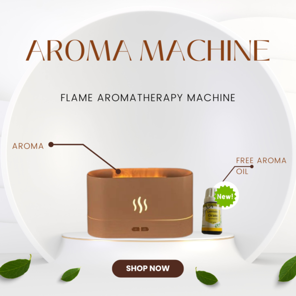 Air Aroma Diffuser Aromatherapy Oil Humidifier Free Aroma oil - Image 2