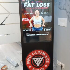 LED Digital Standee Video Display for Branding & Advertising | 32" Digital Advertising Screen | LED Video Signage Standee